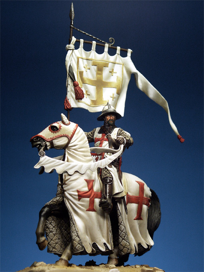 Vintage Collectible Toys - Figura Colecionável de Cavaleiro Templário 54
