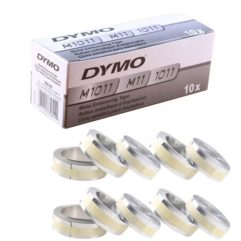 Typewriter Ribbon Roll - 10 rolos DYMO 32500 35800 31000