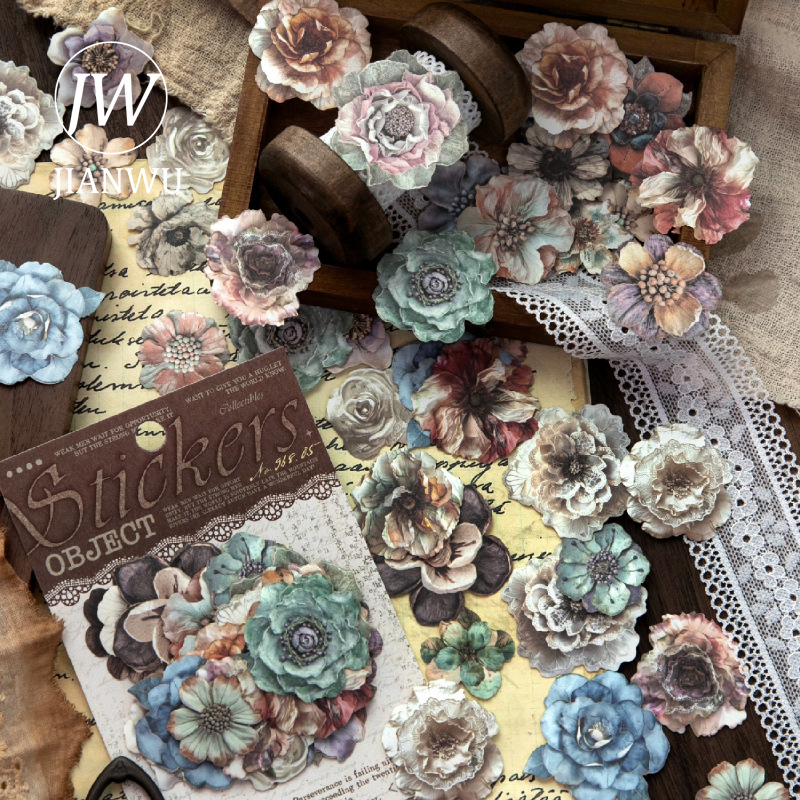 Vintage And Collectible Items - Série JIANWU Collect Small Things: Adesivos