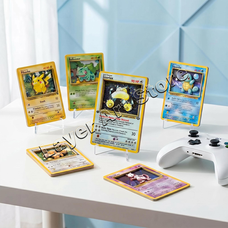 Cartão 3D Pokémon em Camadas V - Vintage Collectible Toys avaliação e preço
